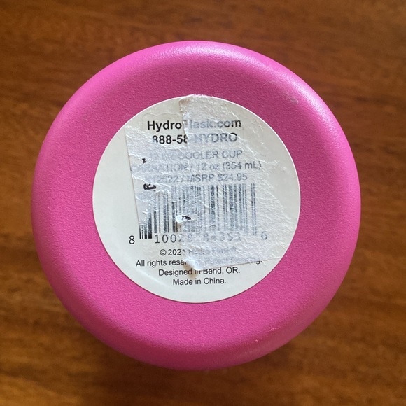 Hydro Flask Cooler Cup in Carnation. - Picture 3 of 5